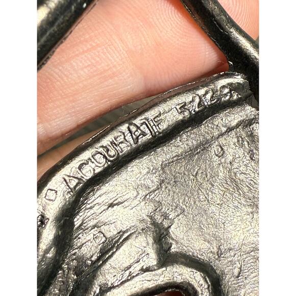 Vintage 80s Accurate Elephant Belt Buckle Women's Brass Tone 2" Retro Boho Indie - Picture 4 of 7